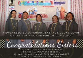 India – Le Suore della Visitazione di Don Bosco hanno una Nuova Superiora Generale e un nuovo Consiglio