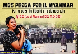 RMG – El Movimiento Juvenil Salesiano en oración por Myanmar