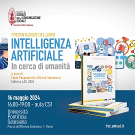 Italy – Artificial Intelligence and "The Oratory". Two events for reflection and debate at UPS