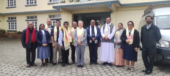 Nepal – Wizyta salezjańskich biskupów w Ośrodku “Don Bosco” w Katmandu