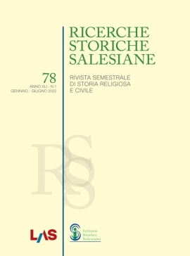 RMG – Ricerche Storiche Salesiane (Recherches Historiques Salésiennes) n ° 78