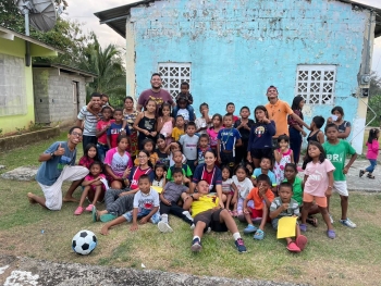 Panamá - Una experiencia misionera profundamente enriquecedora para los jóvenes del MJS con las poblaciones indígenas del Darién