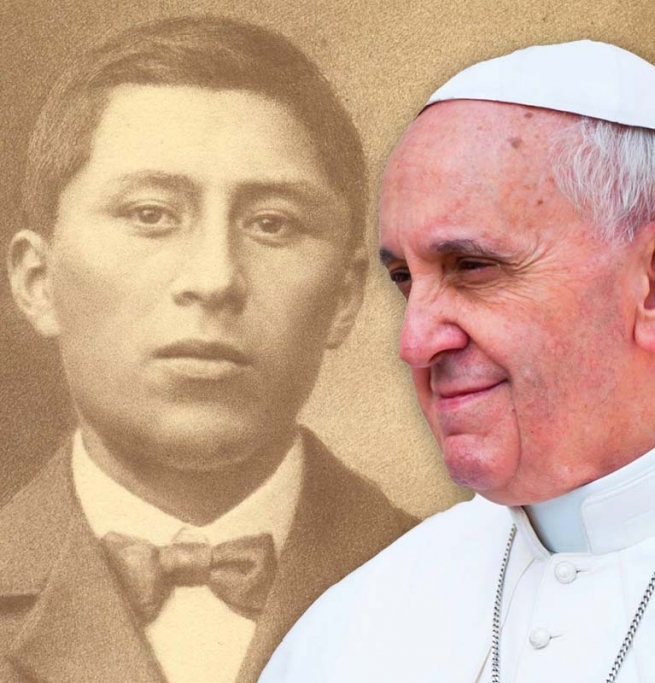 Vaticano – El Papa Francisco recordó con gratitud el testimonio y el deseo de ser sacerdote de Ceferino Namuncurá
