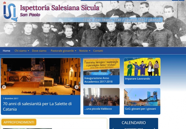 Italia - El "nuevo" sitio Web de la Inspectoría “Italia-Sicilia”