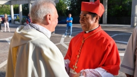 Italia – El cardenal Virgílio do Carmo da Silva, SDB, primer cardenal de Timor Oriental, toma posesión de su iglesia titular