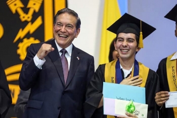 Panamá - El Presidente Cortizo preside la entrega de los diplomas del Instituto Técnico de Don Bosco