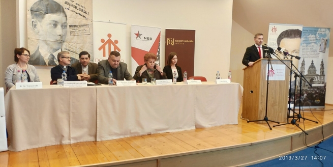 Hungary - Press Conference on finding of relics of Blessed Stephen Sándor, SDB