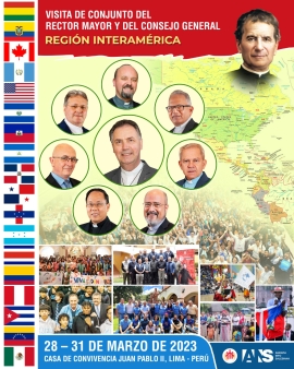 RMG – Third Team Visit of Rector Major and his Council: from Tuesday, to Salesian Region of Interamerica