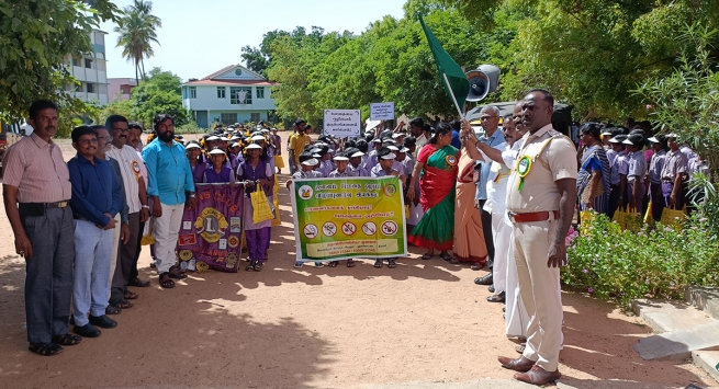 India – I Salesiani di Tiruchy commemorano la Giornata mondiale contro l'abuso e il traffico illecito di droga