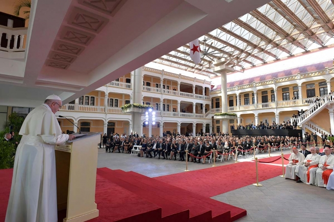 Panama – Le Pape François : une journée remplie de rencontres et messages à Panama 2019
