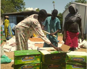 Sudán del Sur: apoyo nutricional en el campamento de Juba a los desplazados internos