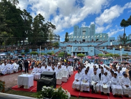 India – Messa conclusiva della Visita del Rettor Maggiore nel Nord-Est del Paese