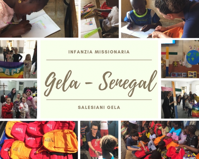 Italy – Bridge between Sicily and Senegal: with "Missionary childhood", built by children