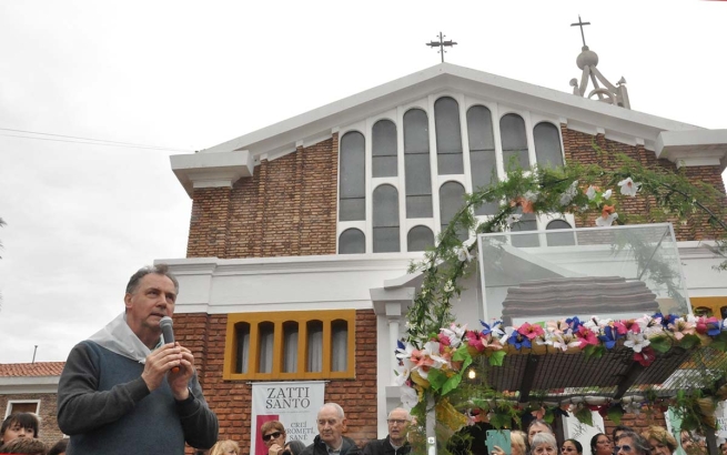 Argentina – Rector Major at IX Pilgrimage to Viedma, in honor of St. Artemide Zatti: first day, March 18