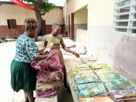 Benin – At-risk children receive food, clothing