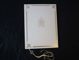 Vaticano – Lettera Decretale della Canonizzazione di Artemide Zatti