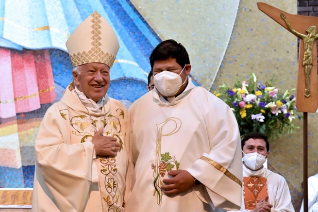 Chile – Diaconal ordination of Salesian Fausto Siavichay