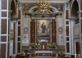 Italia – Altar dedicado a María Auxiliadora: El “Altar del llanto de Don Bosco”