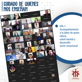 América – Seminario “Cuidado de quienes nos enseñan” y reconocimiento a educadores y educadoras RASS