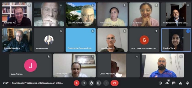 America - Online meeting of the Federations of Past Pupils of the America Region