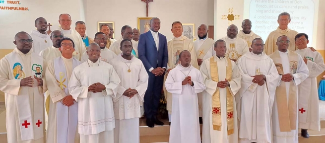 Zambia - Perpetual Profession of Salesian Adrian Matebesi