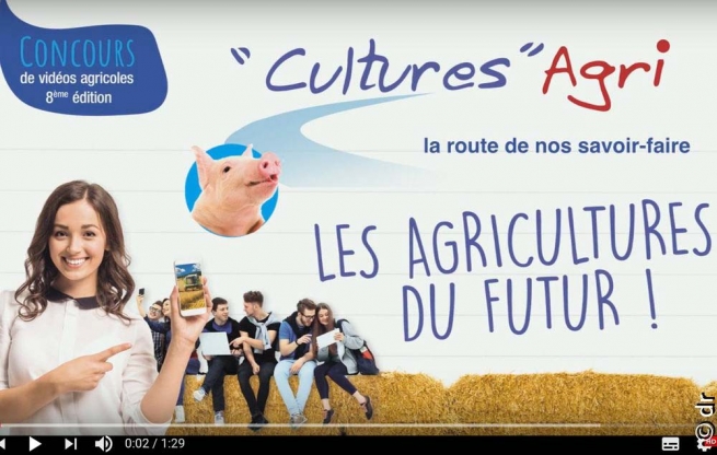 France – Concours vidéo Culture Agri : 5 participations au concours, 5 prix remportés pour le Bac Pro Paysage du Campus de Pouillé