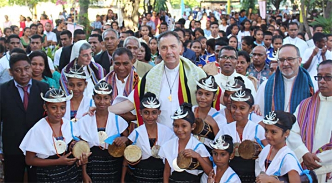 Timor-Leste – O convite do Reitor-Mor: sempre acolher os pobres com muita bondade salesiana