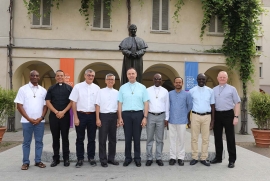 Italy – Course for newly appointed Provincials: from 5 continents huddled around Don Bosco