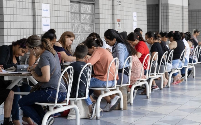 Brésil - À la rentrée scolaire, le Lycée « Coração de Jesus » accueille 500 nouveaux élèves du réseau scolaire public