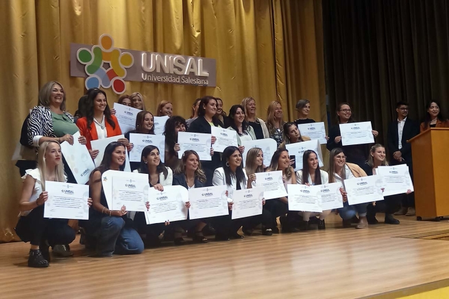 Argentina - Degree conferring ceremony of Unisal in Bahía Blanca