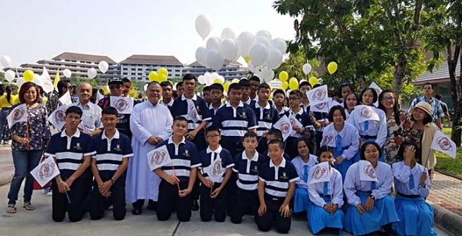 Tailandia – Los Salesianos participaron en la celebración por los 350° Aniversario del Vicariato Apostólico de Siam