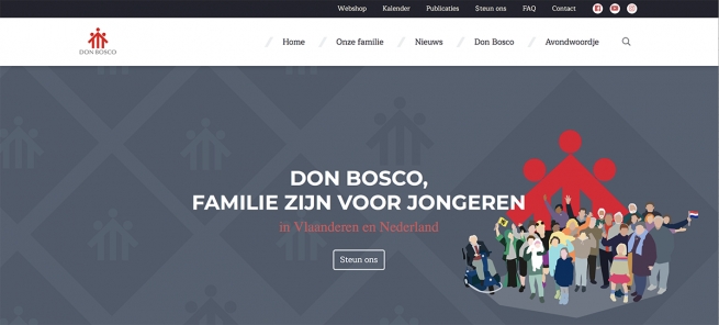 Belgium – New website for Salesian Province of Belgium North and Netherlands (BEN)