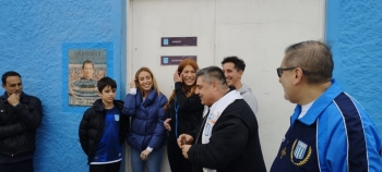 Argentina – "At this moment, football is giving us a great example for our faith." A majolica in honour of Don Bosco has been unveiled at the Racing Club centre