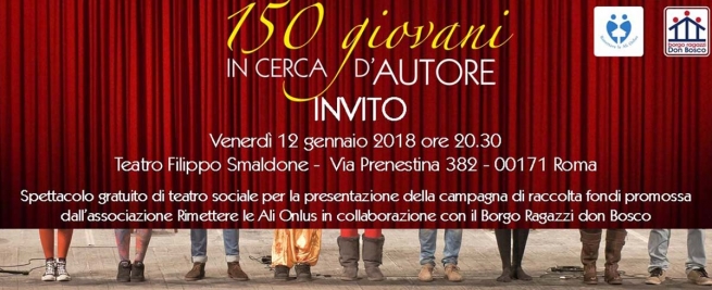Italy - "150 teens in search of an author.".Borgo Ragazzi Don Bosco in support of young people