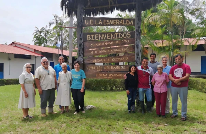 Venezuela - Visita inspectorial a la comunidad de La Esmeralda: la alegría de ser y sentirse familia caminando juntos