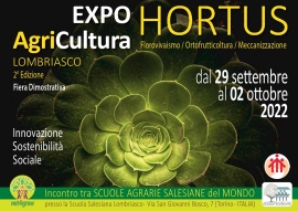 Italia – Expo AgriCultura Lombriasco - “Hortus: Agricultura para la vida”: vuelve la Feria Internacional de las Escuelas Agrarias Salesianas del mundo