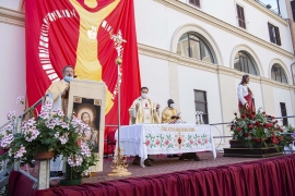 Włochy – Uroczystość Najświętszego Serca Pana Jezusa w Bazylice “Sacro Cuore” wzniesionej przez Księdza Bosko