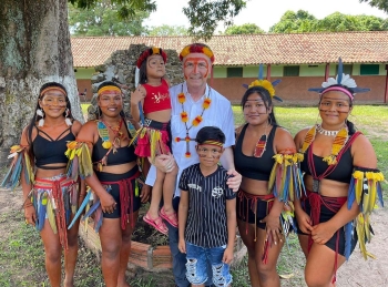 Brasil – La visita del Rector Mayor alcanza su punto culminante con paradas en las aldeas indígenas de Meruri y São Marcos