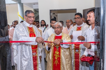 India – Blessing of Salesian Residence at Banswara