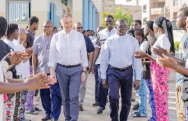 Senegal – Prima giornata della visita d’animazione del Rettor Maggiore all’Ispettoria AON