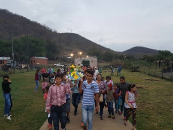 Paraguay - Procession in Don Bosco's honor