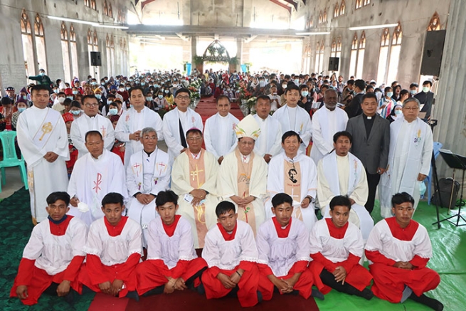 Myanmar – Affidamento della parrocchia di San Michele ai Salesiani