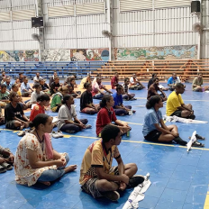 Papua New Guinea - Youth Camp ‘300 Youth for Mary’: with Mary we walk in hope