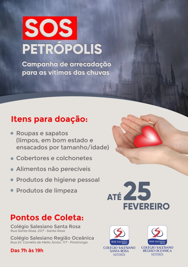 Brazil – "SOS Petrópolis": solidarity campaign for flood victims