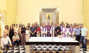 Brésil - Les équipes de direction des Écoles Salésiennes de São Paulo participent à la Messe au Sanctuaire National de Notre-Dame d’Aparecida