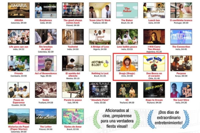 Chili - Deux courts métrages chiliens finalistes au Don Bosco Global Youth Film Festival