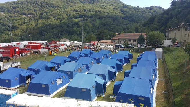 Italia - Terremoto Italia centrale. Da nord a sud l’Italia salesiana risponde