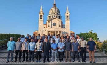 Italy - Members of the 154th Missionary Expedition at Colle Don Bosco