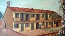 L’edificio progettato nel 1859 per accogliere le nuove aule