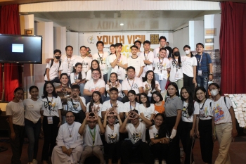 Filipinas – Vigilia en el Centro Juvenil "Don Bosco" de Lawaan para reflexionar sobre oportunidades, desafíos y cambios